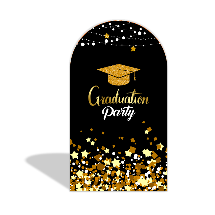 Toile de fond pour arche fête diplômés remise de diplôme