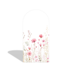Toile de fond pour arche Joyeux Anniversaire fleur