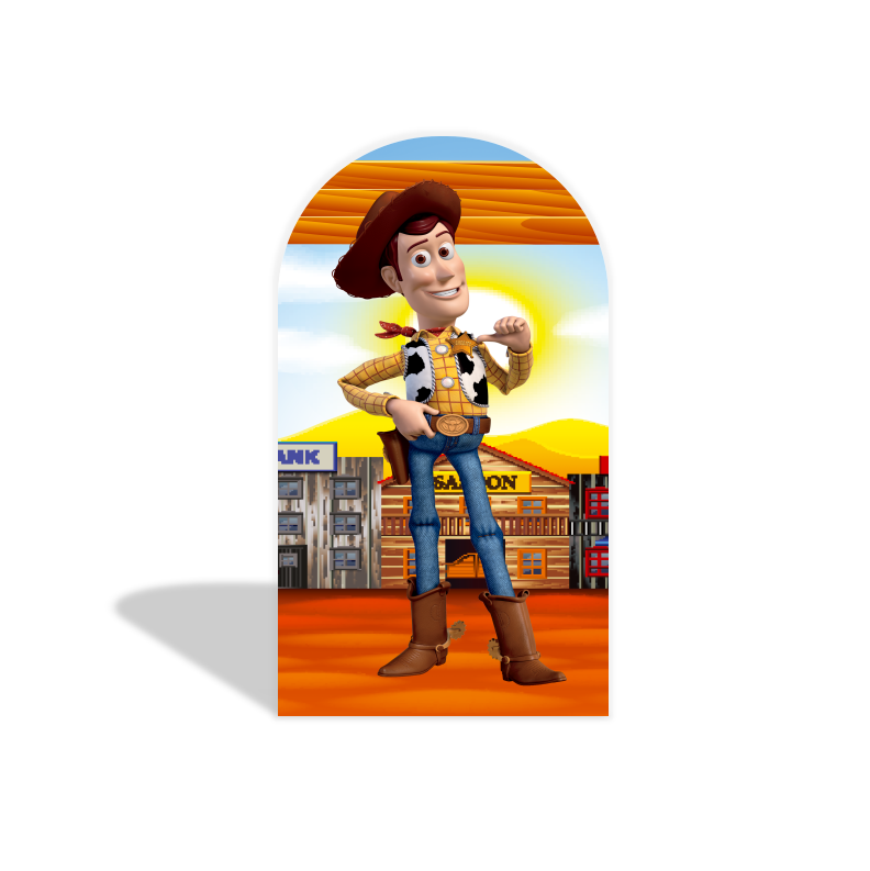 Toile de fond pour arche fête anniversaire Toy Story