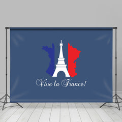 Vive la France Toile de fond du 14 juillet