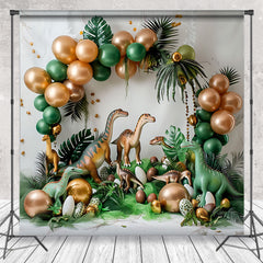 Cake Smash Ballon Dinosaure Safari La photographie Toile de fond