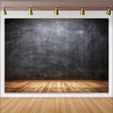 Lofaris Toile de fond de photographie mur texturé avec sol en bois rustique, véritable arrière-plan vintage pour studio photo