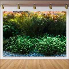 Lofaris Toile de fond de photographie paysage aquatique luxuriant et détaillé, véritable arrière-plan naturel pour studio photo professionnel