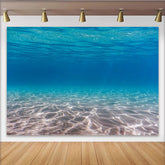 Lofaris Toile de fond de photographie sous-marine avec reflets de lumière, arrière-plan océanique pour studio photo et portrait