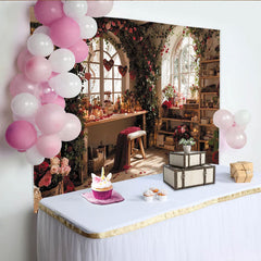 Lofaris Toile de fond romantique Saint-Valentin roses rouges et cœurs, élégant décor floral pour studio photo ou événement