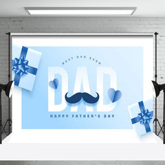 Meilleur Papa Jamais Salutation Carte Cadeau Pères Jour Toile de fond