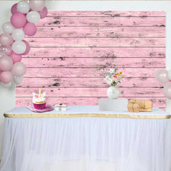Lofaris Fond Texture Bois Rose Clair Vieilli, Style Shabby Chic Rustique