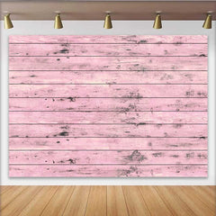 Lofaris Fond Texture Bois Rose Clair Vieilli, Style Shabby Chic Rustique