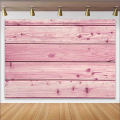 Lofaris Fond Planches de Bois Rose, Texture Bois Vibrante avec Détails de Vis