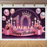 Lofaris Fond 10e Anniversaire Rose de Luxe, Couronne Bijou et Roses Princesses