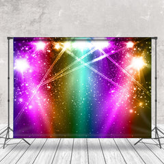 Cake Smash Coloré Projecteur Disco Musical Toile de fond