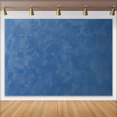 Lofaris Fond Texturé Abstrait Bleu Marine Plâtre Foncé Studio Professionnel