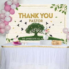 Lofaris Fond Appreciation Pasteur Arbre de Vie, Décorations de Fête pour Événements d'Église