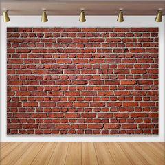 Lofaris Toile de fond mur de briques rouges texture rustique, pour photographie de portrait et événement