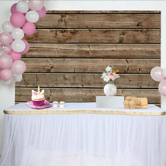 Lofaris Toile de fond en bois rustique, fond photo pour portrait en studio, aspect naturel et chaleureux