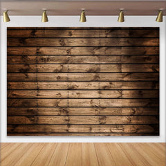 Lofaris Toile de fond en bois rustique, fond photo classique pour portrait, aspect vintage naturel
