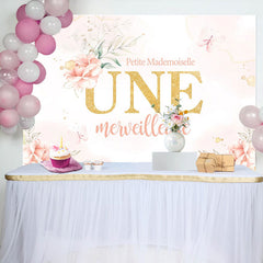 Petit manquer onéreux anniversaire faire la fête toile de fond pour fille