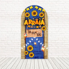 Toile de fond pour arche danse festive festival juin Arraia pour thème brésilien