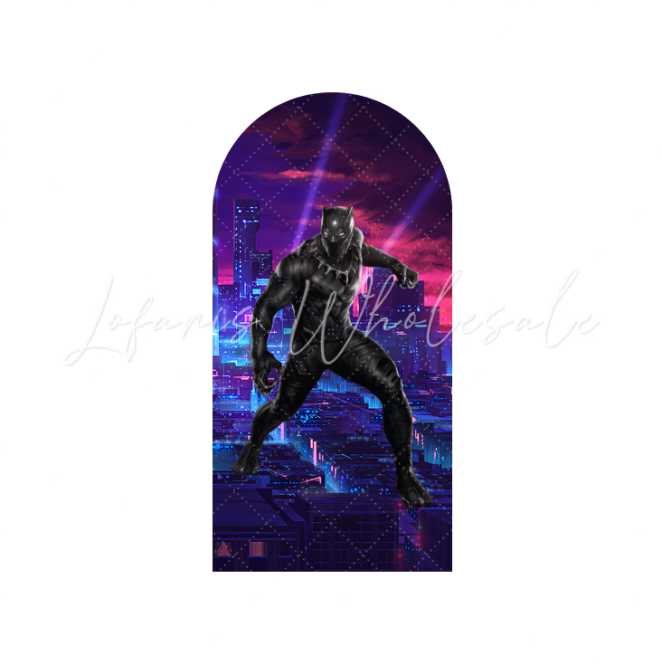 Toile de fond pour arche Joyeux Anniversaire super-héros Avengers
