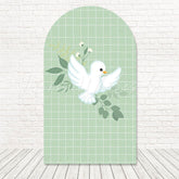 Toile de fond pour arche colombe paix pigeon baptême pour ensemble baptême