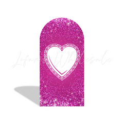 Toile de fond pour arche Joyeux Anniversaire tête Barbie