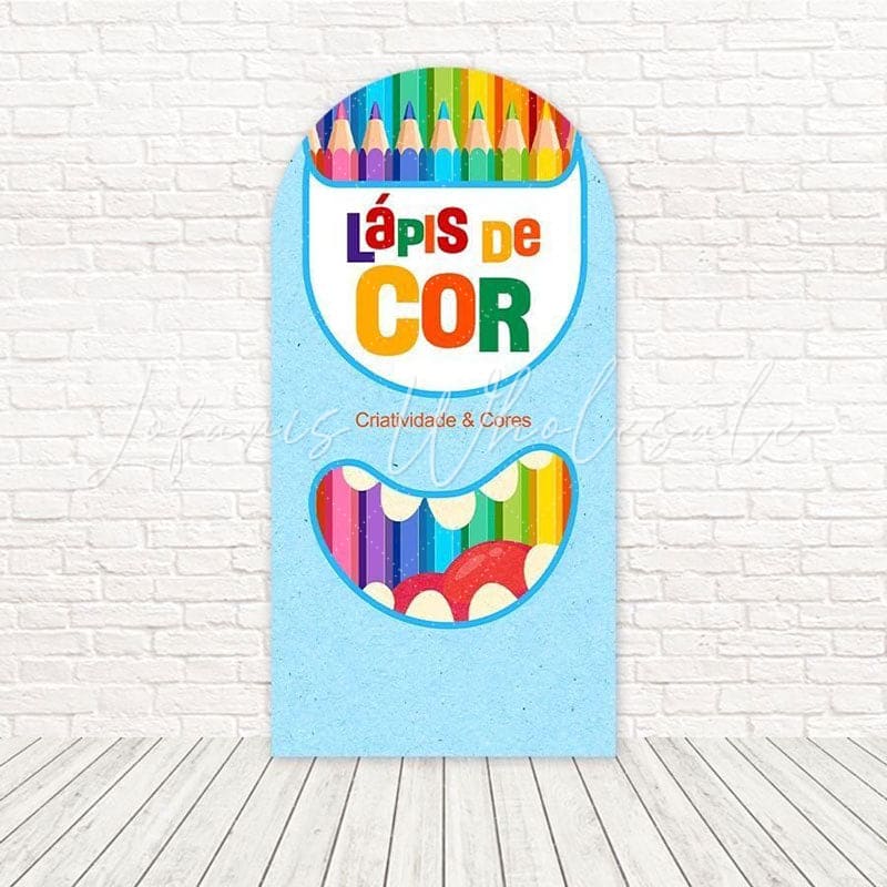 Toile de fond pour arche fun retour en classe école bleu pour thèmes apprentissage