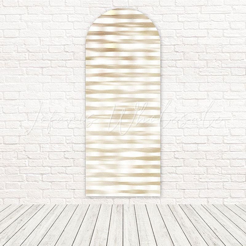 Toile de fond pour arche fête rayures floues pour thèmes événement coloré et festif