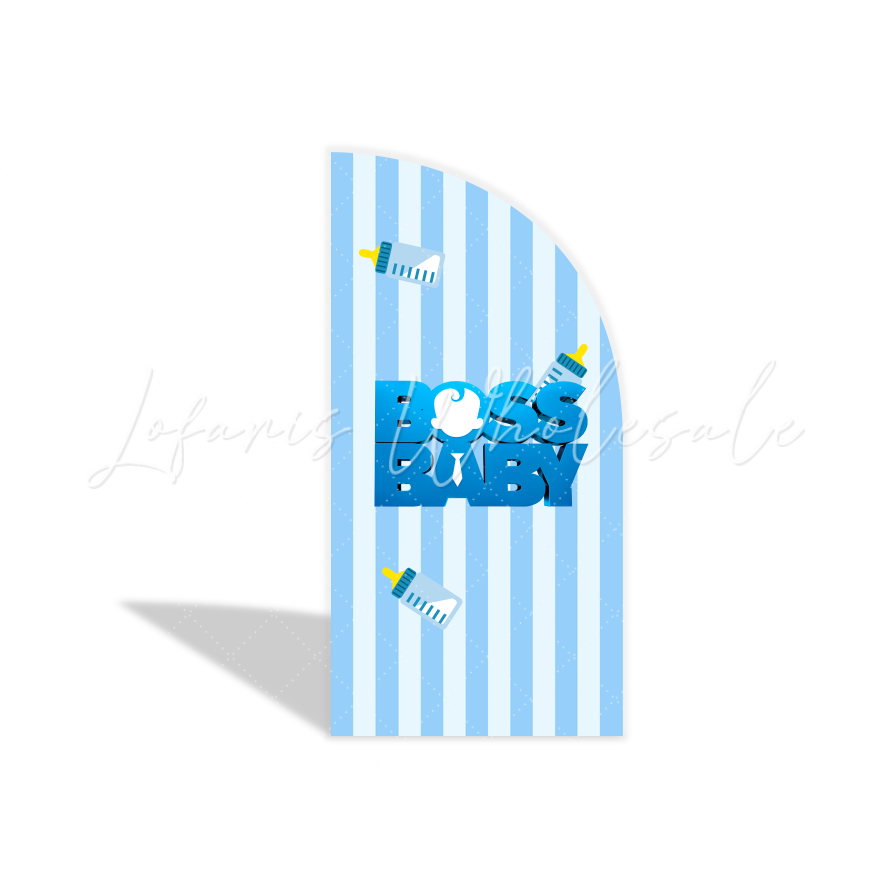 Couverture pour arche fête anniversaire Baby Boss