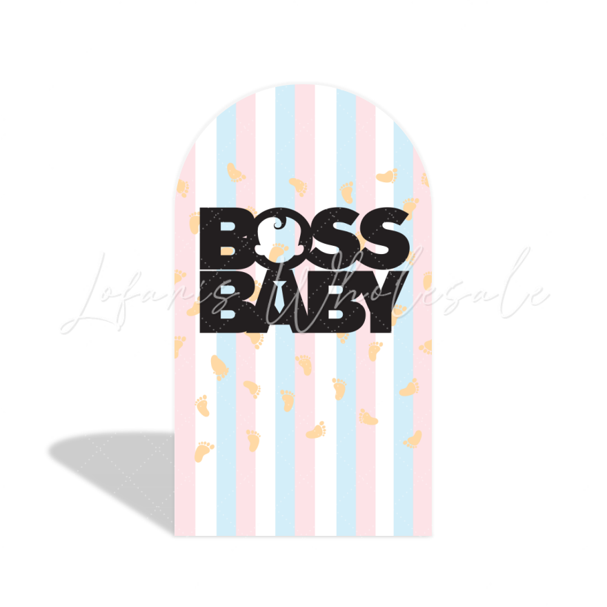 Housse pour arche thème Baby Boss pour fête anniversaire