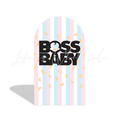 Housse pour arche thème Baby Boss pour fête anniversaire