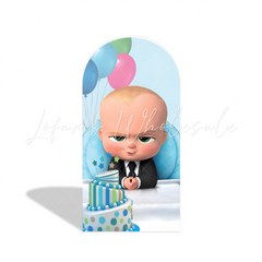 Housse pour arche thème Baby Boss pour fête anniversaire