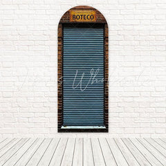 Toile de fond pour arche scène boisson rustique Pub Boteco Brésil pour thème local