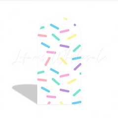 Toile de fond pour arche fête anniversaire Baby Shower Cars beignet