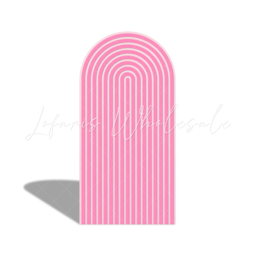 Toile de fond pour arche fête anniversaire Baby Shower ondulation Chiara