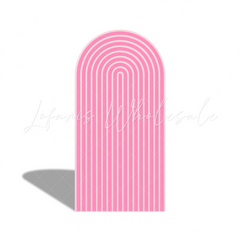 Toile de fond pour arche fête anniversaire Baby Shower ondulation Chiara