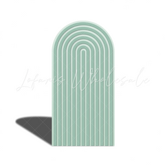 Toile de fond pour arche fête anniversaire Baby Shower ondulation Chiara