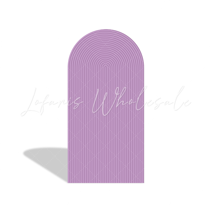 Toile de fond pour arche fête anniversaire Baby Shower spirale ondulation Chiara