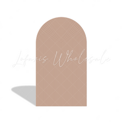 Toile de fond pour arche fête anniversaire Baby Shower spirale ondulation Chiara