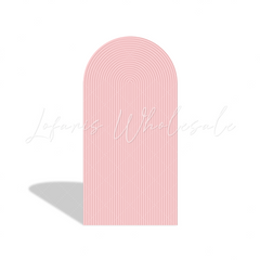 Toile de fond pour arche fête anniversaire Baby Shower spirale ondulation Chiara
