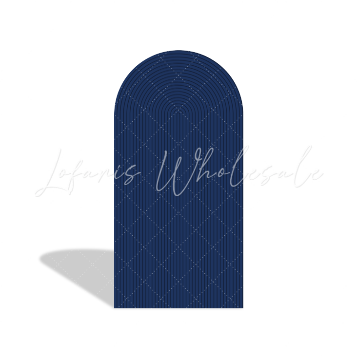 Toile de fond pour arche fête anniversaire Baby Shower spirale ondulation Chiara