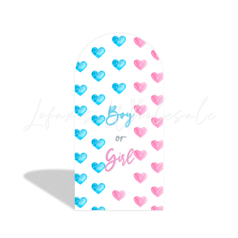 Toile de fond pour arche fête révélation genre bébé éléphant