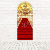 Toile de fond pour arche fun événement formel entrée luxe tapis rouge glamour