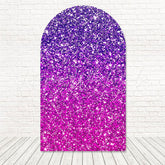 Toile de fond pour arche paillettes rose violet pour thèmes événement vibrant et fun