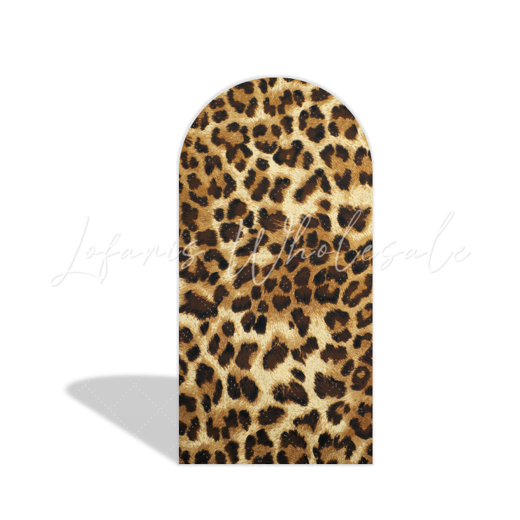 Toile de fond pour arche Joyeux Anniversaire thème animaux jungle safari