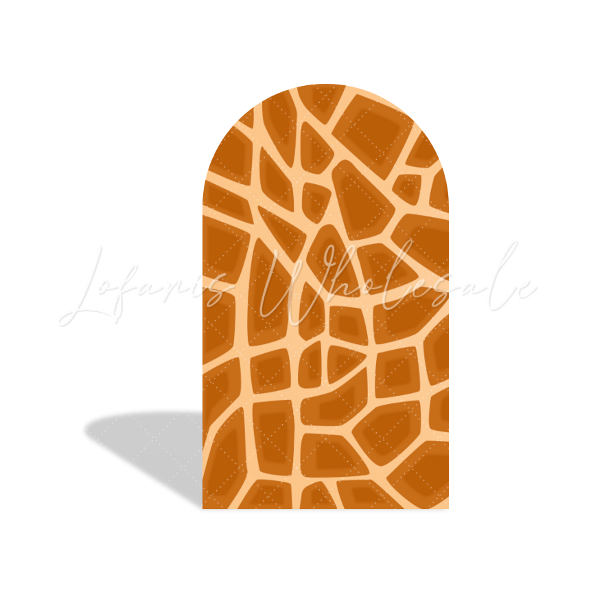 Toile de fond pour arche peau girafe guépard léopard zèbre animal safari jungle pour Baby Shower Joyeux Anniversaire