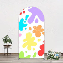 Toile de fond pour arche thème maternelle pour style fête école