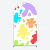 Toile de fond pour arche thème maternelle pour style fête école