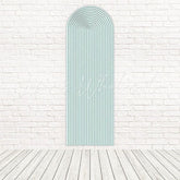 Toile de fond pour arche latte vert clair pour thèmes événement doux et paisible