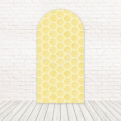 Toile de fond pour arche bourdonnement miel doux petite ruche abeille pour jour printemps mignon