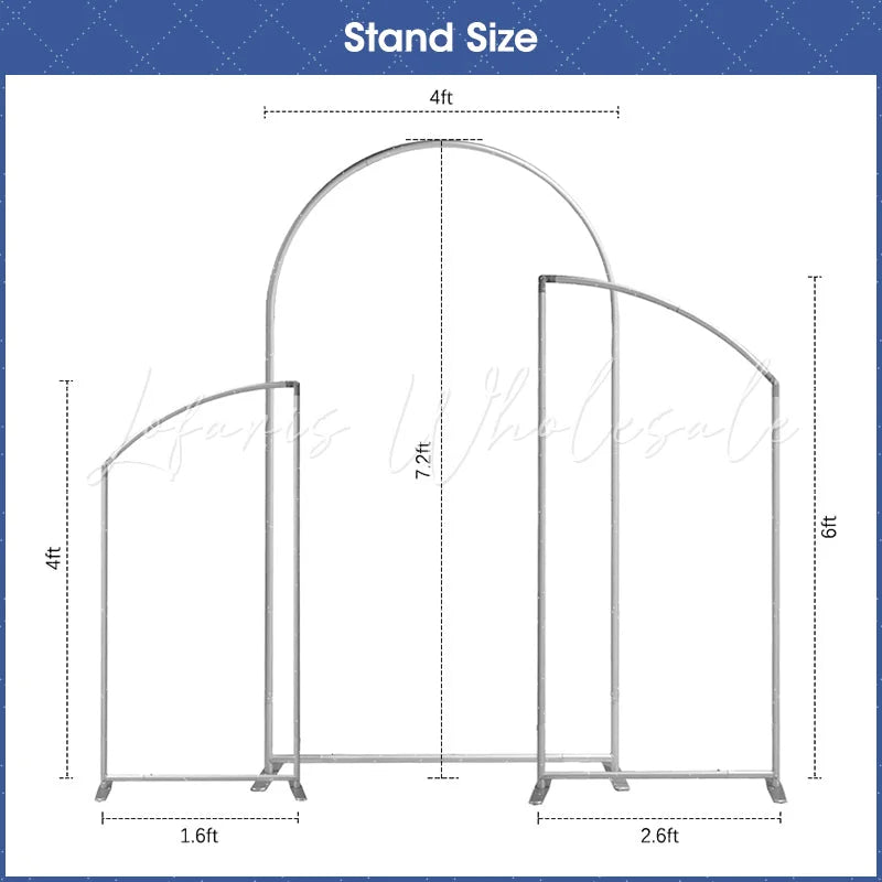 Kit toile de fond pour arche fête rayures rose vif thème petite princesse